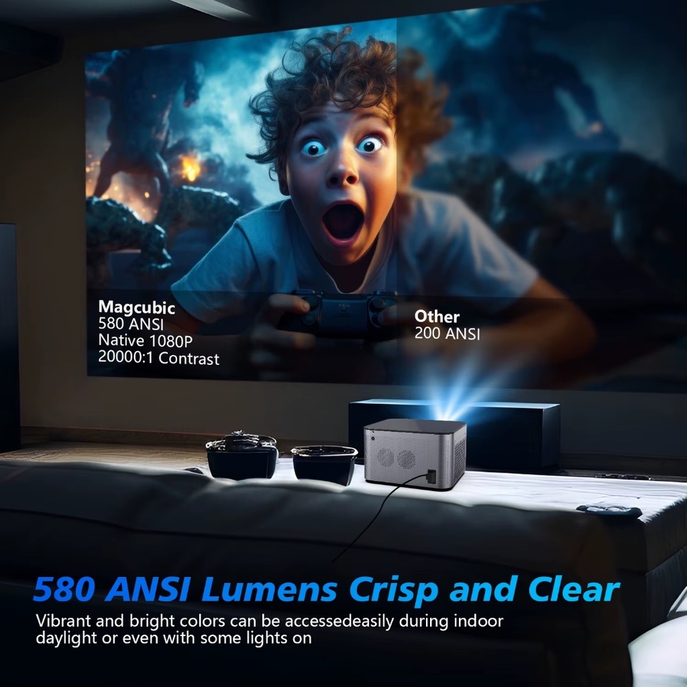 Android 11 4K Smart Projector